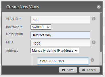 Add Vlan box