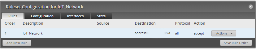 ACL IoT Local Rule